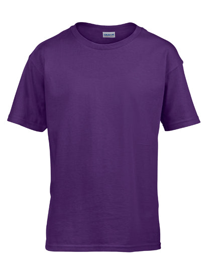 Softstyle® Youth T-Shirt in Purple, Größe XL (164/174)