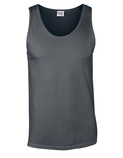 Softstyle® Adult Tank Top in Charcoal (Solid), Größe XXL