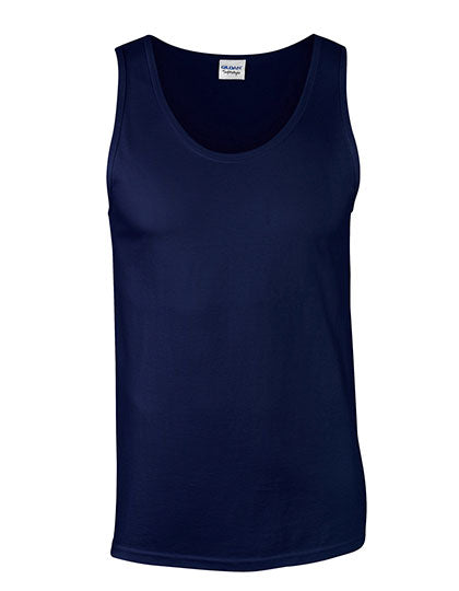 Softstyle® Adult Tank Top in Navy, Größe XXL