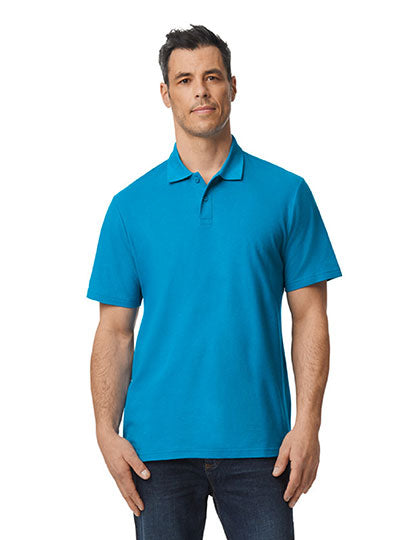 Softstyle® Adult Piqué Polo in Sapphire, Größe 4XL