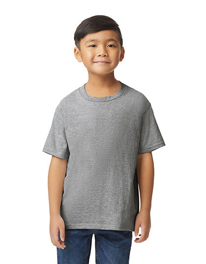 Softstyle® Midweight Youth T-Shirt in Sport Grey (Heather), Größe XL (164/174)