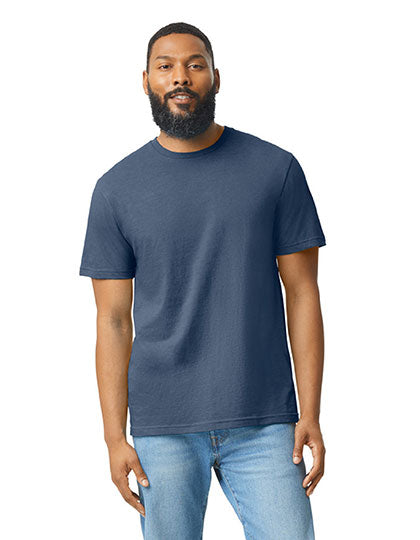 Softstyle® CVC Adult T-Shirt in Navy Mist, Größe 3XL