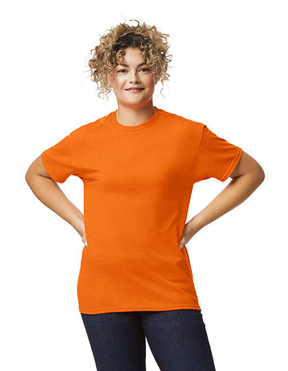 DryBlend® Adult T-Shirt in Safety Orange, Größe 3XL