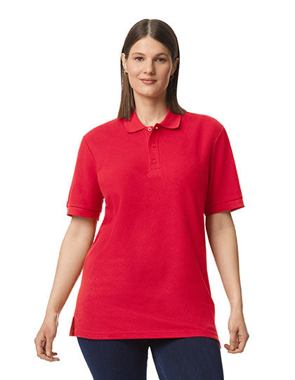 Hammer Adult Piqué Polo in Red, Größe 3XL