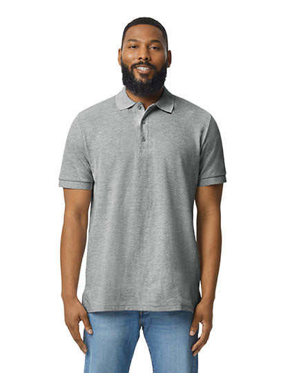Hammer Adult Piqué Polo in Sport Grey (Heather), Größe 3XL
