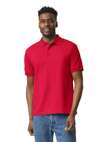 DryBlend® Adult Polo in Red, Größe 3XL