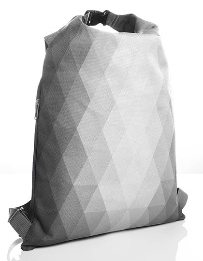 Backpack Diamond in Light Grey, Größe 35 x 50 cm