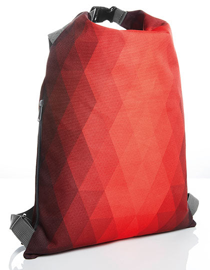 Backpack Diamond in Red, Größe 35 x 50 cm