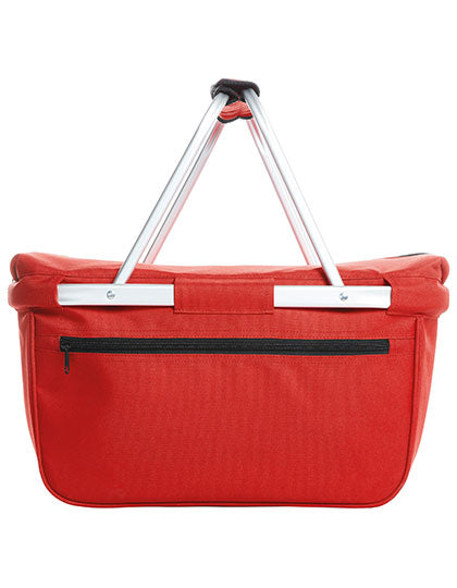 Cooler Shopper Basket in Red, Größe 45 x 25 x 25 cm