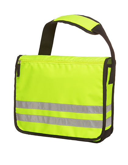 Shoulder Bag Reflex in Neon Yellow, Größe 35 x 28 x 12 cm
