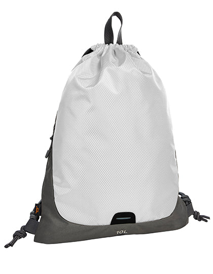 Drawstring Bag Step in White, Größe 36 x 45 cm