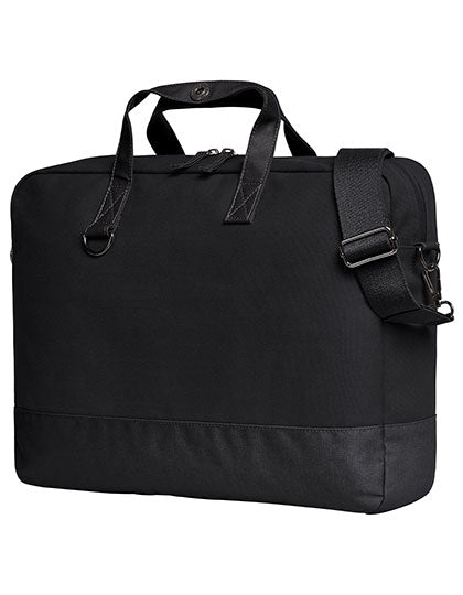 Notebook Bag Life in Black, Größe 40 x 30 x 8 cm
