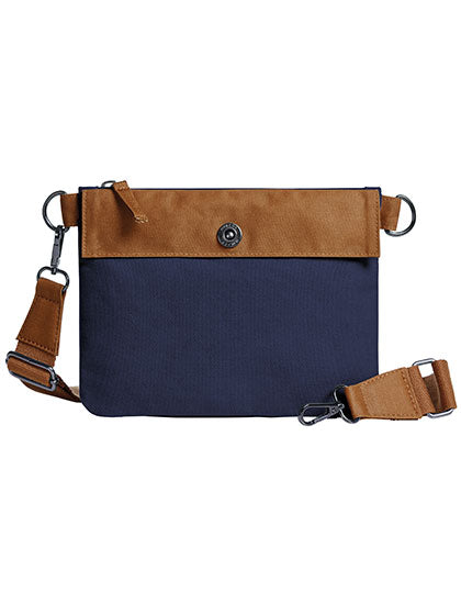 Zipper Bag Life in Navy, Größe 23 x 18 x 0,1 cm