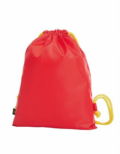 Taffeta Backpack Paint in Red, Größe 33 x 42 cm