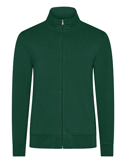 Men´s Premium Full-Zip Sweat Jacket in Bottle Green, Größe 6XL