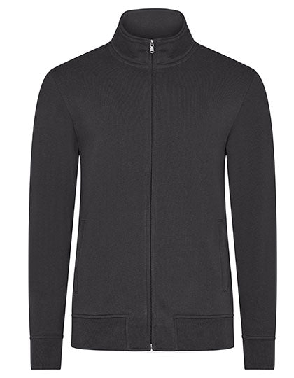 Men´s Premium Full-Zip Sweat Jacket in Dark Grey, Größe 6XL