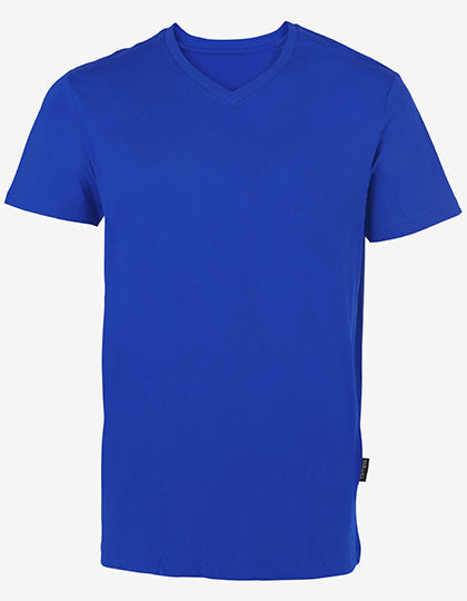 Men´s Luxury V-Neck Tees in Royal Blue, Größe 5XL