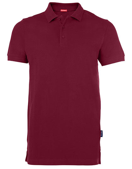 Men´s Heavy Performance Polo in Bordeaux, Größe 5XL