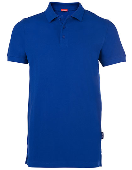 Men´s Heavy Performance Polo in Royal Blue, Größe 5XL