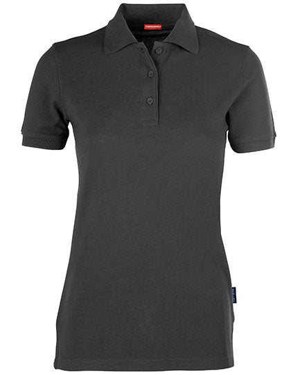 Women´s Heavy Performance Polo in Dark Grey, Größe 5XL