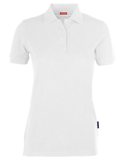 Women´s Heavy Performance Polo in White, Größe 5XL