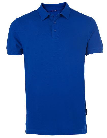 Men´s Luxury Polo in Royal Blue, Größe 5XL