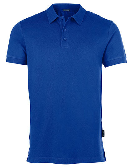 Men´s Luxury Stretch Polo in Royal Blue, Größe 5XL