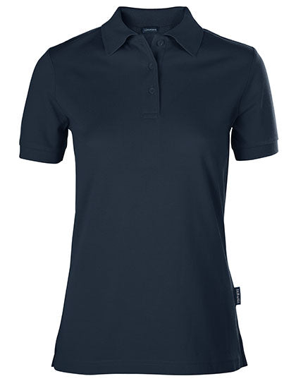 Women´s Luxury Polo in Navy, Größe 5XL