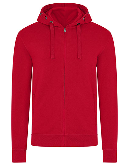 Men´s Premium Hooded Jacket in Red, Größe 6XL