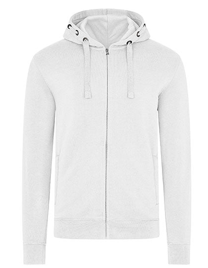 Men´s Premium Hooded Jacket in White, Größe 6XL