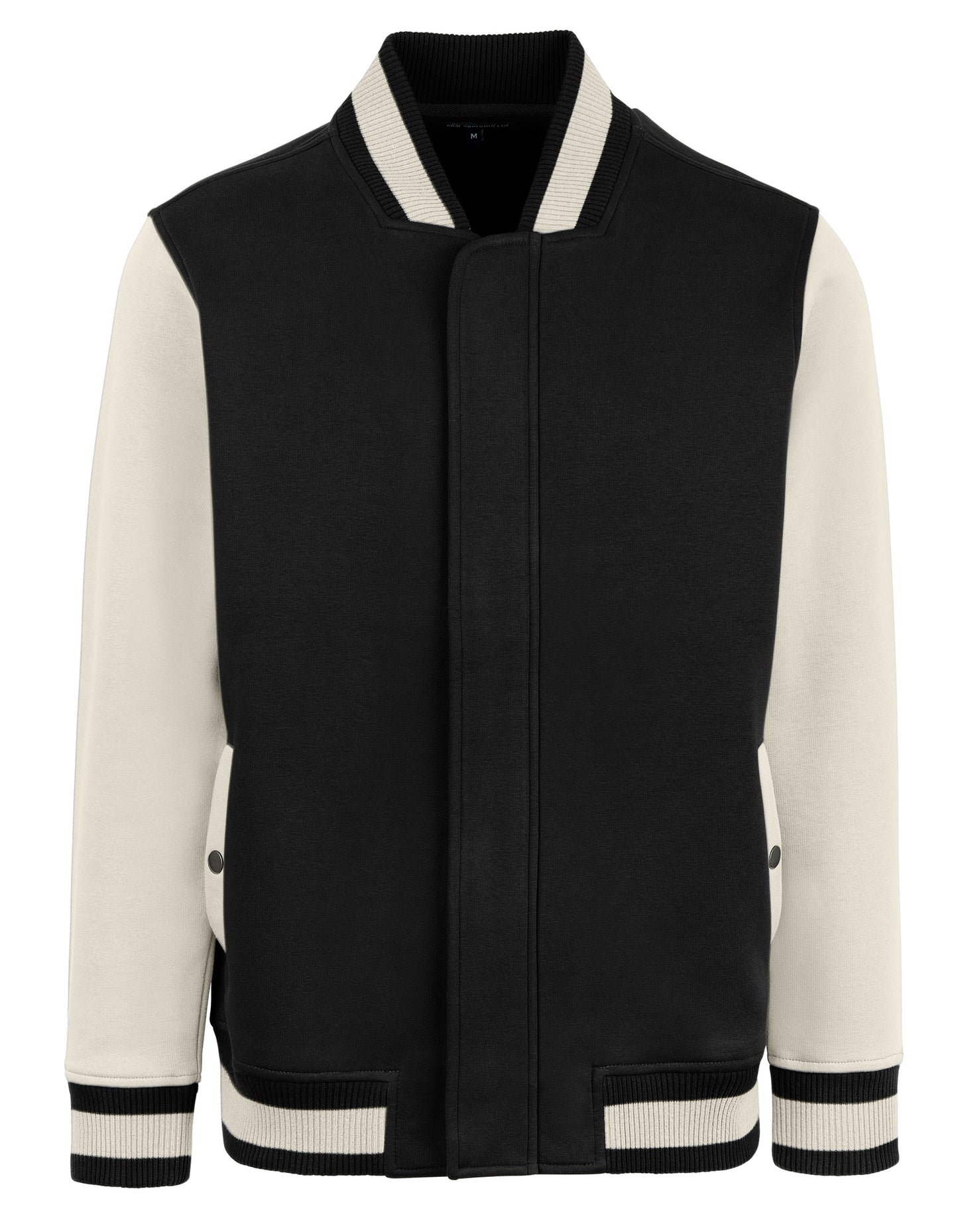 Men´s Premium College Jacket in Black, Größe 5XL
