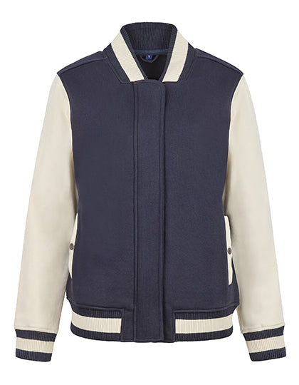 Women´s Premium College Jacket in Navy, Größe 3XL