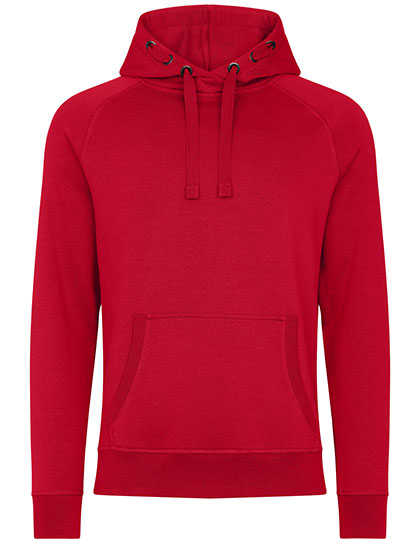 Unisex Premium Raglan Hoody in Red, Größe 6XL