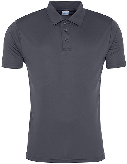 Cool Smooth Polo in Charcoal (Solid), Größe 3XL