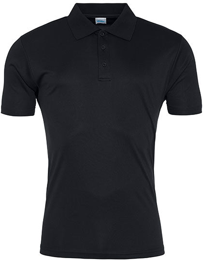 Cool Smooth Polo in Jet Black, Größe 3XL