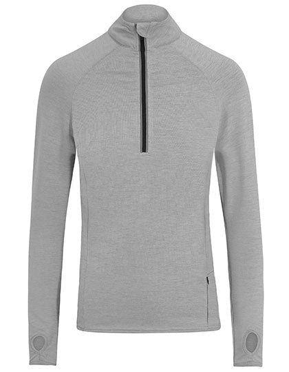 Cool-Flex 1/2 Zip Top in Silver Grey, Größe XXL