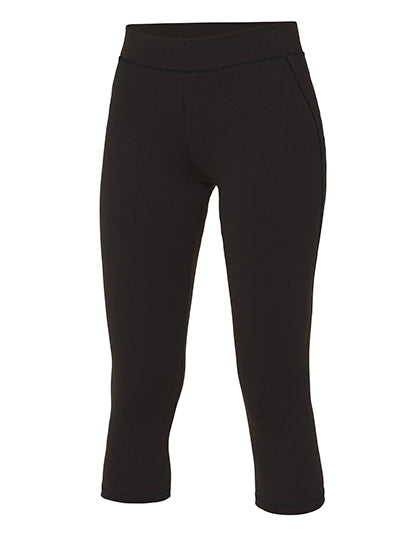 Women´s Cool Capri in Jet Black, Größe XL