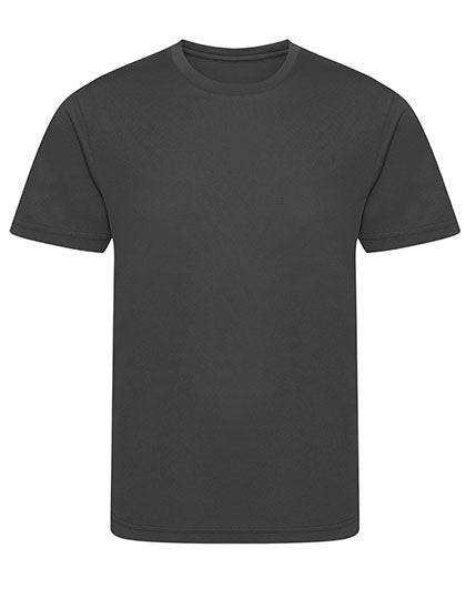 Kids´ Recycled Cool T in Charcoal (Solid), Größe 12/13 (XL)