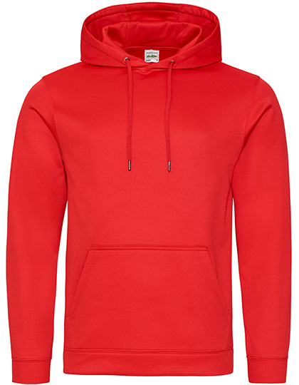 Sports Polyester Hoodie in Fire Red, Größe 3XL