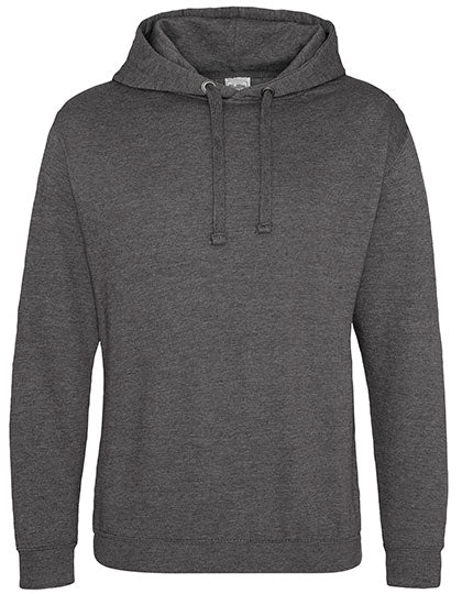 Epic Print Hoodie in Charcoal (Heather), Größe 3XL