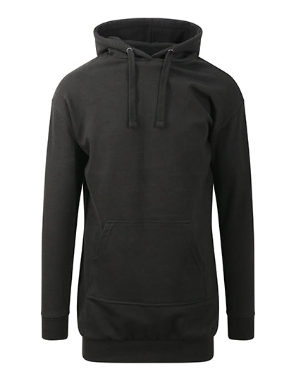 Hoodie Dress in Jet Black, Größe XXL