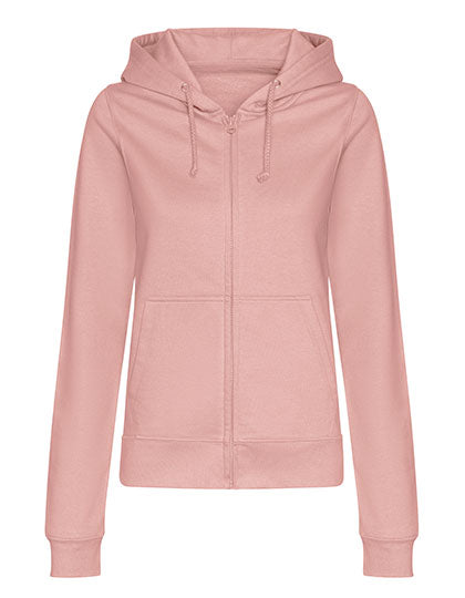 Women´s College Zoodie in Dusty Pink, Größe XXL