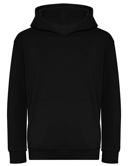 Kids´ Organic Hoodie in Deep Black, Größe 12/13 (XL)