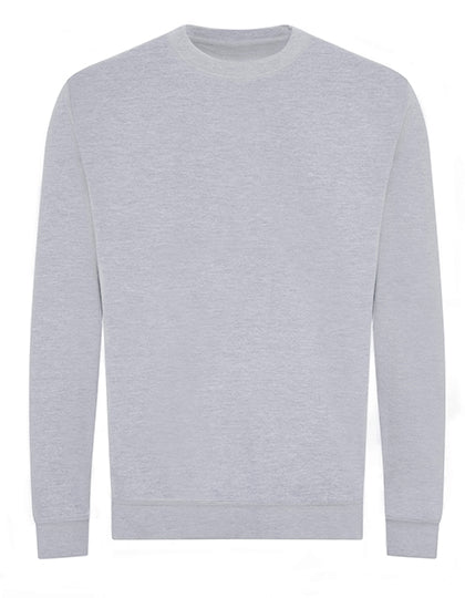 Organic Sweat in Heather Grey, Größe XXL