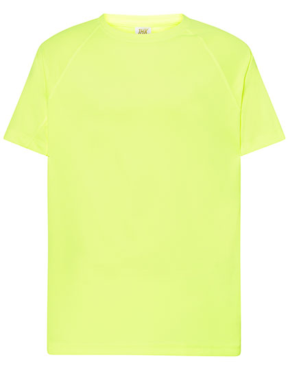 Men´s Sport T-Shirt in Gold Fluor, Größe XXL