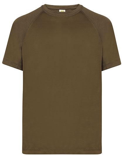 Men´s Sport T-Shirt in Khaki, Größe XXL