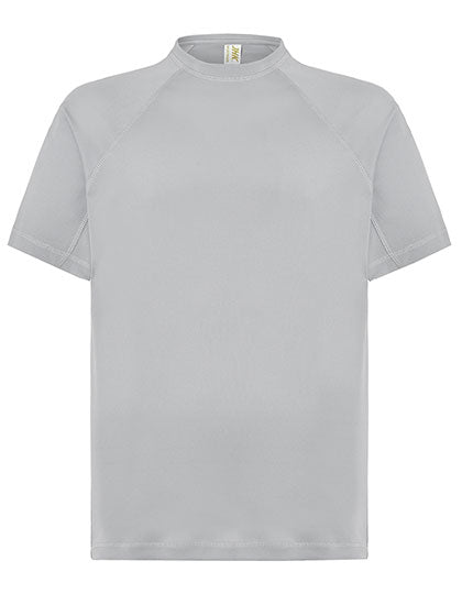 Men´s Sport T-Shirt in Silver, Größe XXL