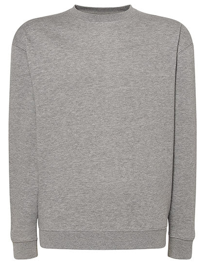 Unisex Sweatshirt in Grey Melange, Größe 3XL
