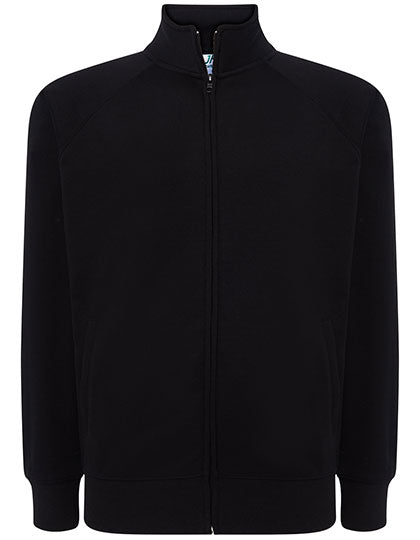 Full Zip Sweatshirt in Black, Größe XXL