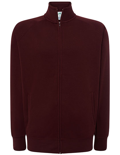 Full Zip Sweatshirt in Cardinal, Größe XXL
